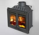 Fireplace insert "Lotus" with damper and collector